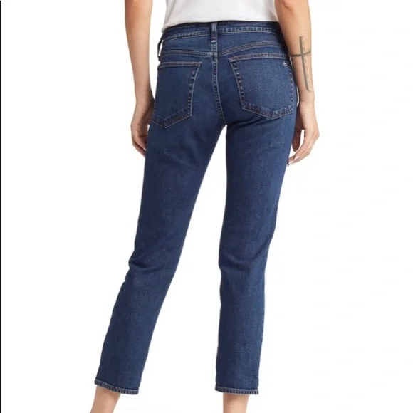 RAG&BONE Bianca Dre Low-Rise Slim Boyfriend